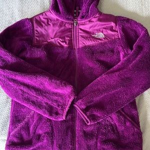 The North Face Girls L 14/16 Fushia Fleece with Hood